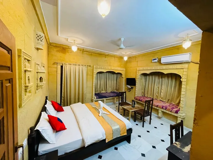 Family Room at the Wonbin Safari hotel, Jaisalmer